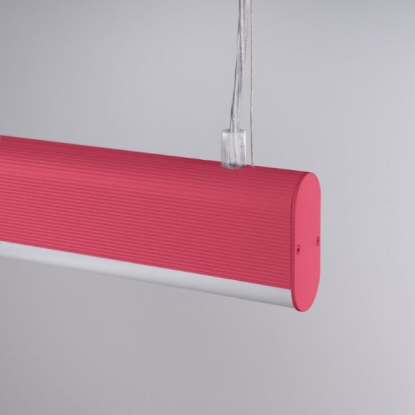Lampa wisząca FARGE różowa LED 3000K