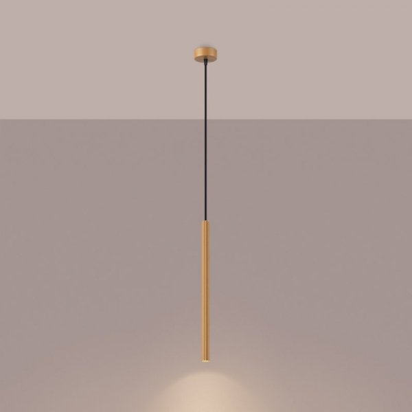 Lampa wisząca ARCHE 1 złota