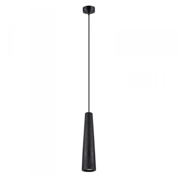 Lampa wisząca ELECTRA czarna beton