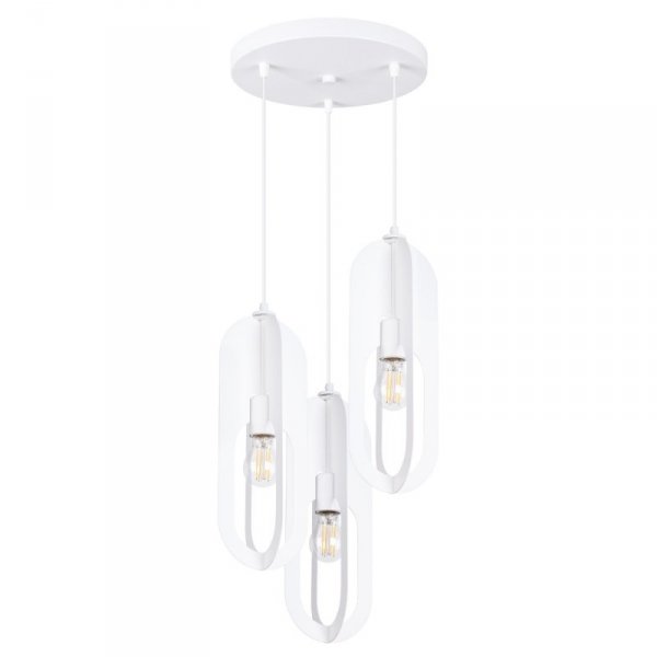 Lampa wisząca NICUS 3P biała