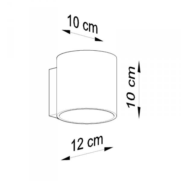 Kinkiet ORBIS beton