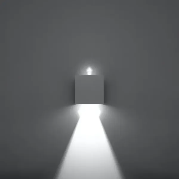 Kinkiet LUCA biały LED IP54