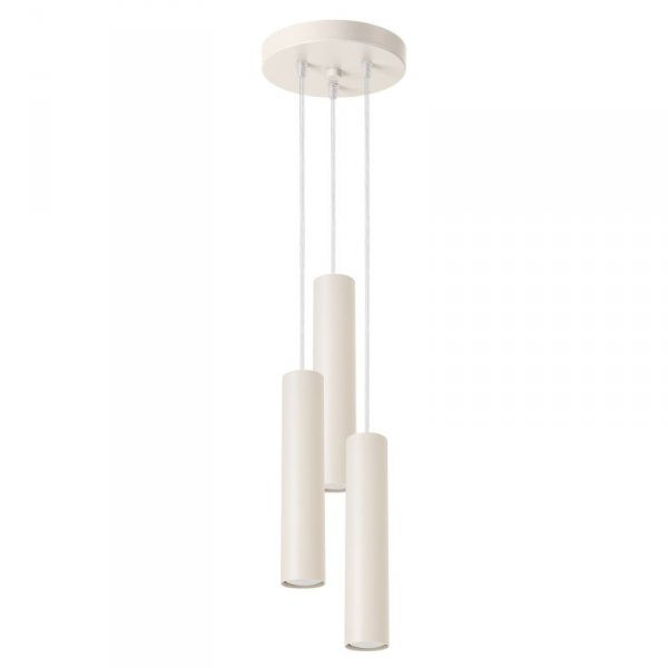 Lampa wisząca LAGOS 3P beżowa