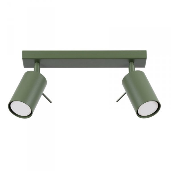 Plafon RING 2 zielony oliwkowy