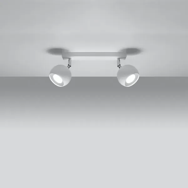 Plafon OCULARE 2 biały