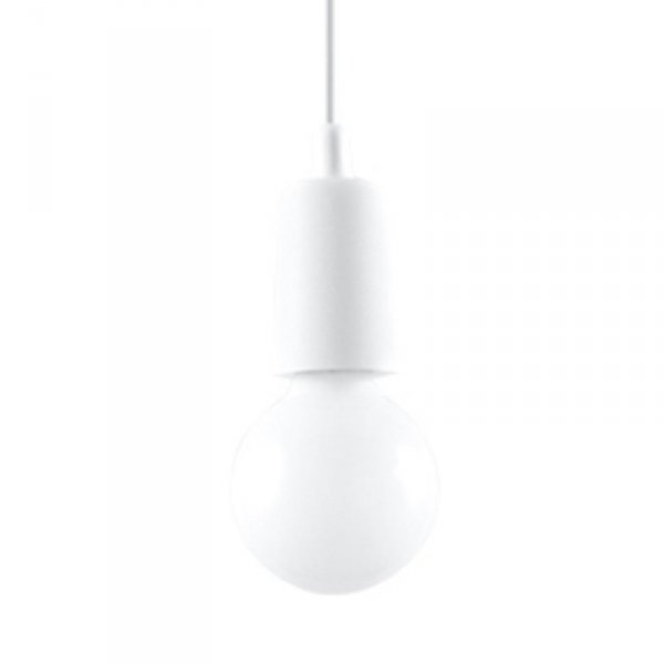 Lampa wisząca DIEGO 1 biała