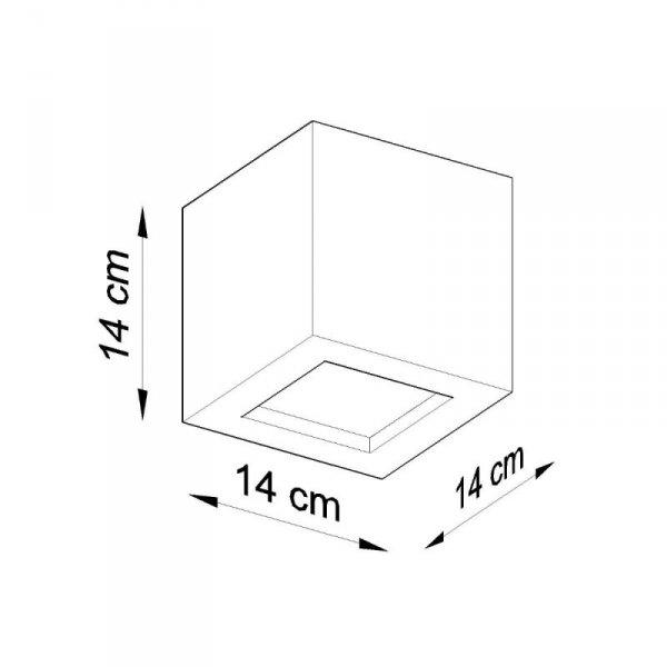 Kinkiet ceramiczny LEO