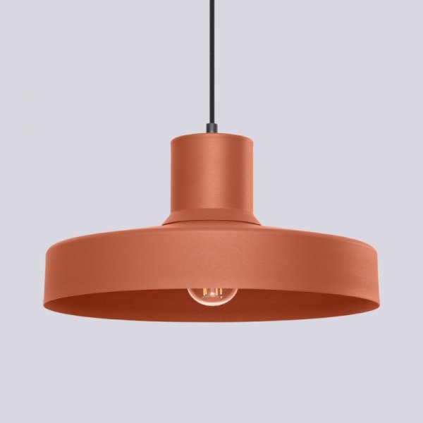 Lampa wisząca BILO ochra czerwona