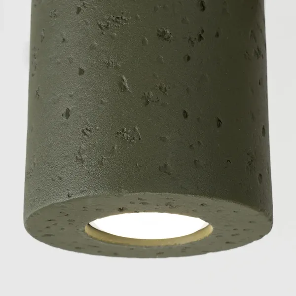 Plafon ORBIS beton zielona oliwka