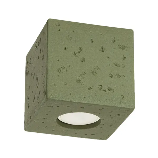 Plafon QUAD beton zielona oliwka