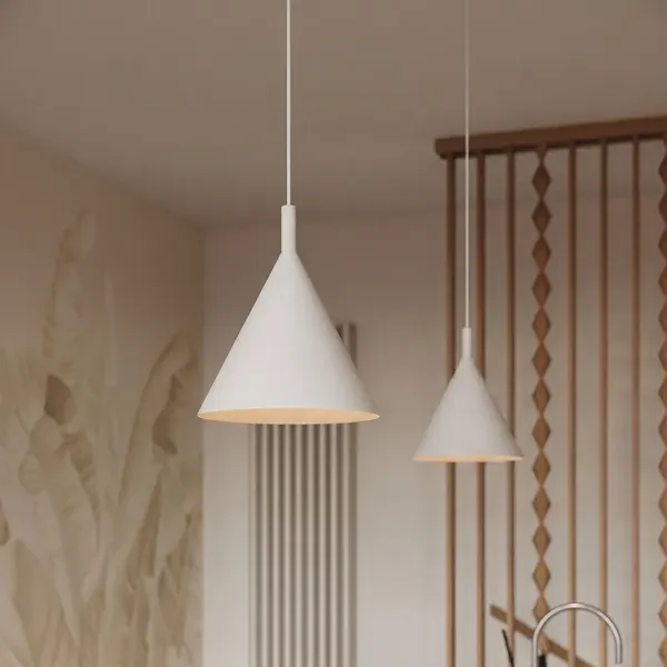 Lampa wisząca NOX 25 beżowa
