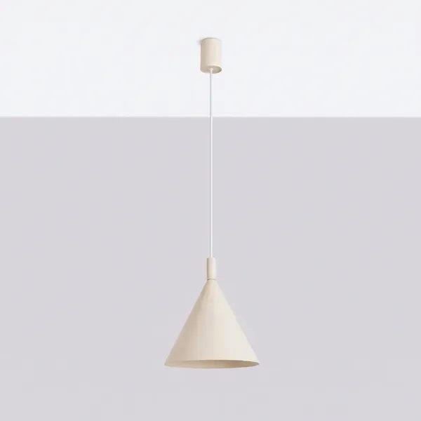 Lampa wisząca NOX 25 beżowa