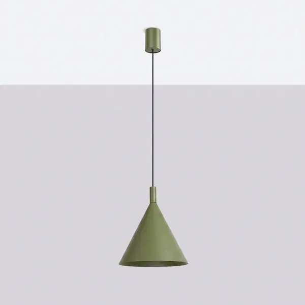 Lampa wisząca NOX 25 zielona oliwka
