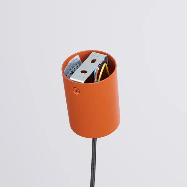 Lampa wisząca NOX 25 ochra czerwona
