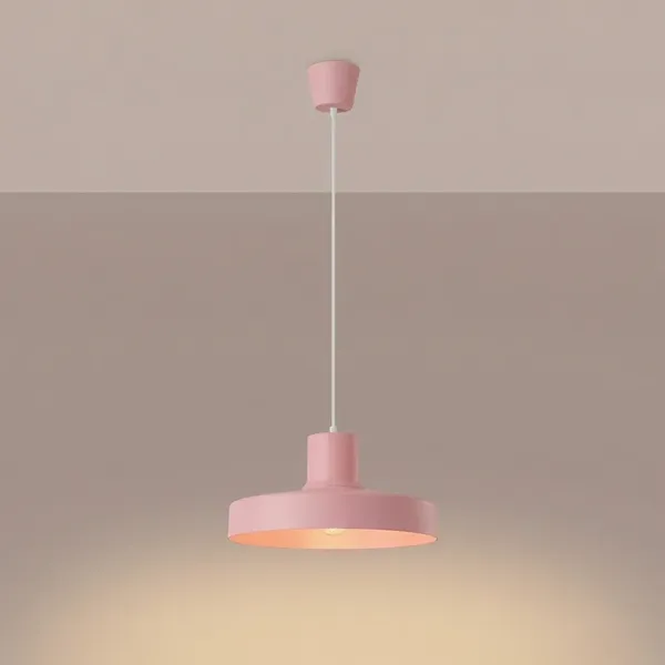 Lampa wisząca BILO różowa