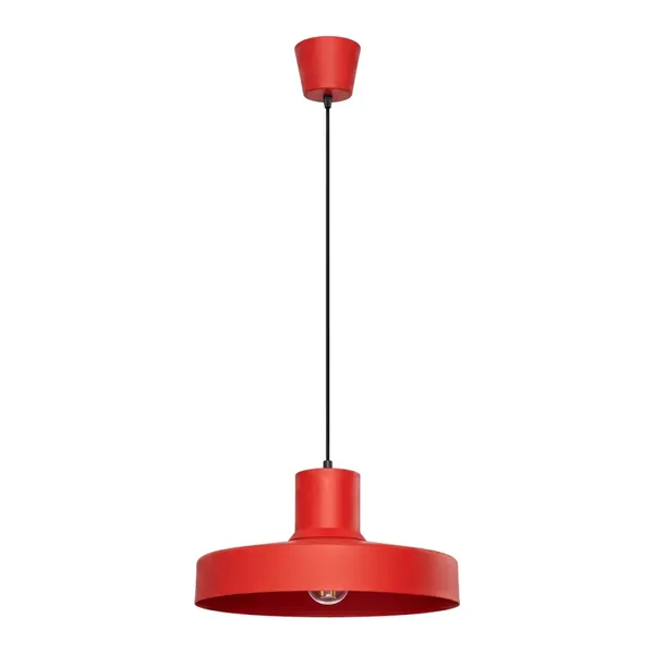 Lampa wisząca BILO czerwona