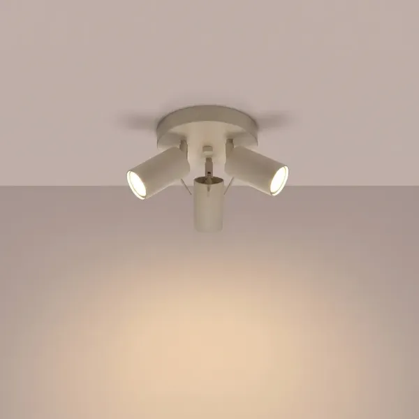 Plafon RING 3P taupe