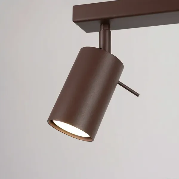 Plafon RING 6L brązowy