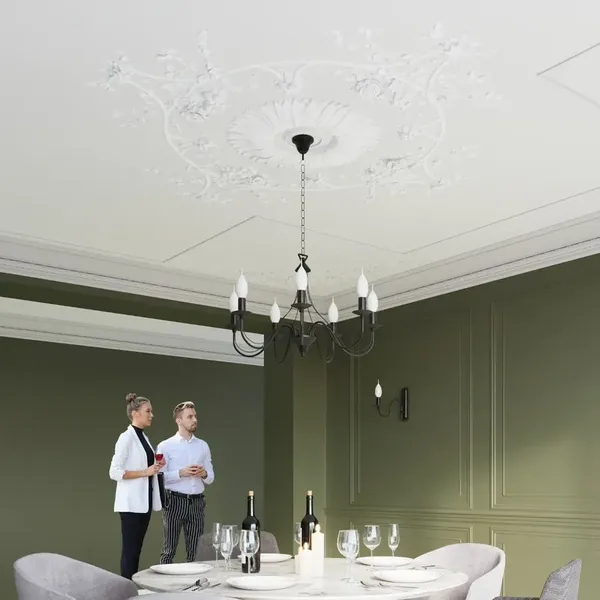 Żyrandol MINERWA 5 czarny