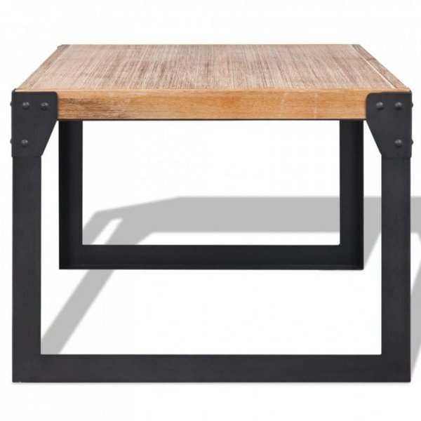 Stolik kawowy z drewna akacjowego 100x60x45 cm