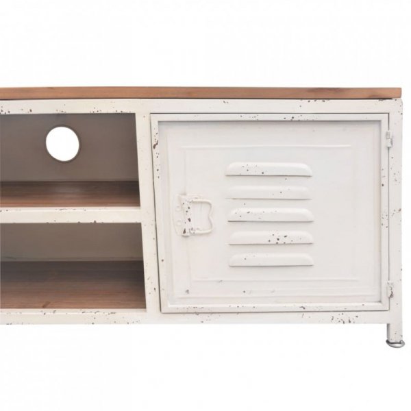 Szafka pod telewizor, 120 x 30 x 40 cm, biała