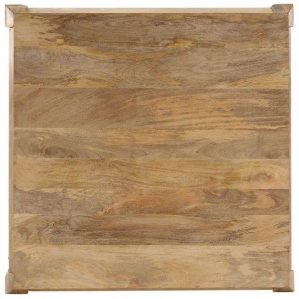 Stolik kawowy z litego drewna mango, 80x80x40 cm