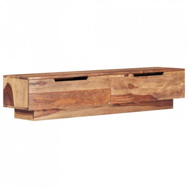 Szafka pod TV, 145x30x30 cm, lite drewno