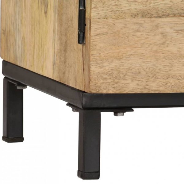 Szafka pod TV, 145x30x41 cm, lite drewno mango
