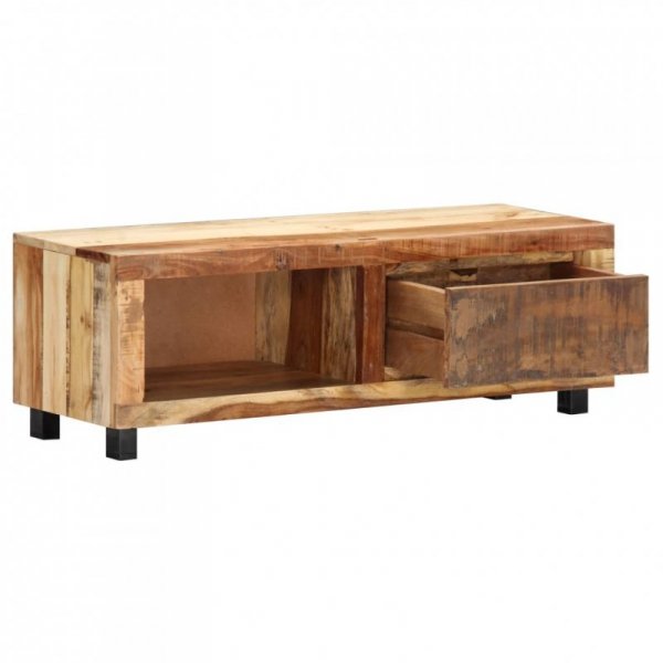 Szafka pod TV, 100x30x33 cm, lite drewno odzyskane