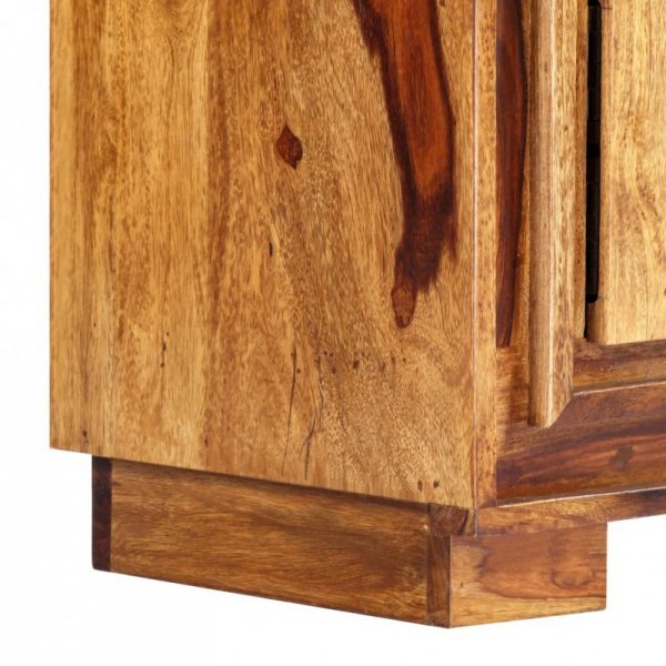 Szafka pod TV, 118x30x40 cm, lite drewno sheesham