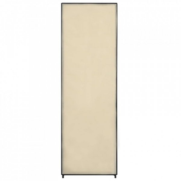 Szafa, kremowa, 87 x 49 x 159 cm, materiałowa