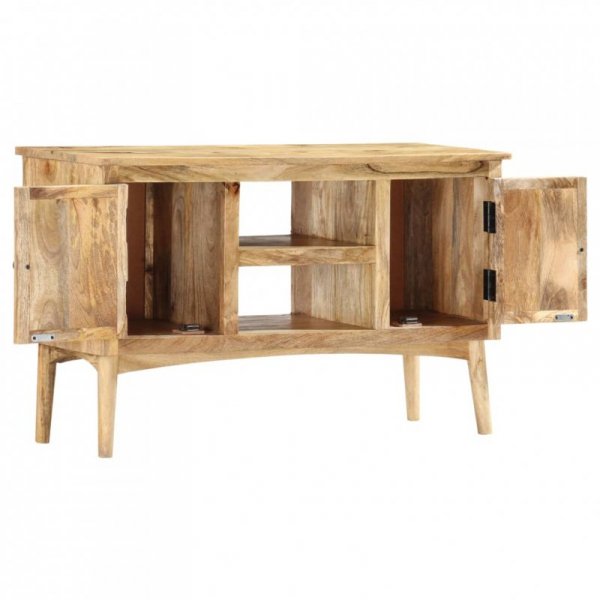 Szafka, 100 x 35 x 60 cm, lite drewno mango