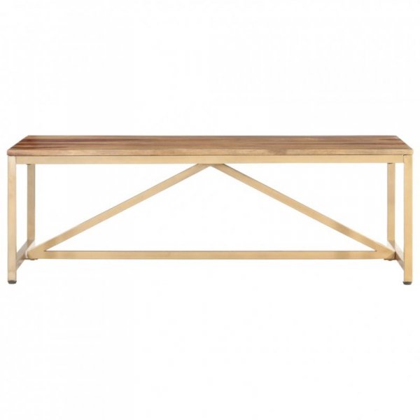 Stolik kawowy, 120x60x40 cm, lite drewno