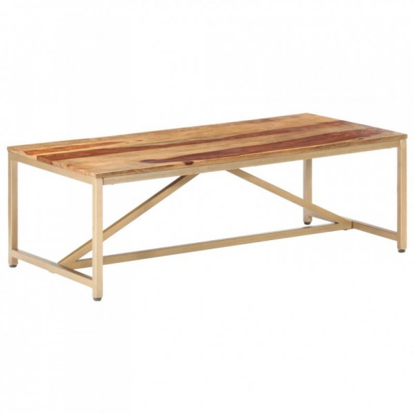 Stolik kawowy, 120x60x40 cm, lite drewno
