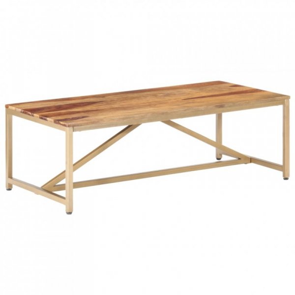 Stolik kawowy, 120x60x40 cm, lite drewno
