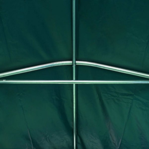 Namiot garażowy z PVC, 1,6 x 2,4 m, zielony