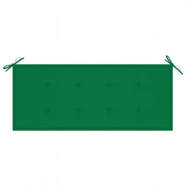 Ławka ogrodowa z poduszką, 120 cm, bambusowa
