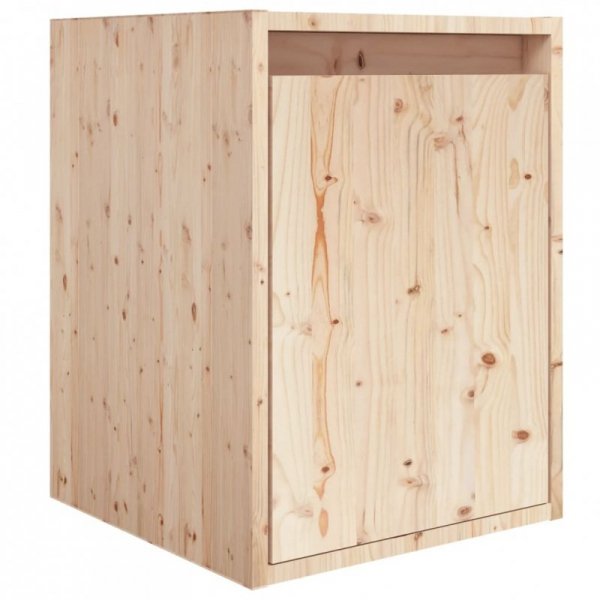 Szafki pod TV, 5 szt., lite drewno sosnowe