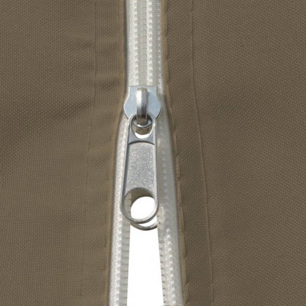Namiot ogrodowy z zasłonami, 4 x 3 m, taupe, 180 g/m²