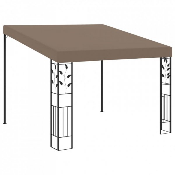 Altana przyścienna, 3 x 3 x 2,5 m, taupe