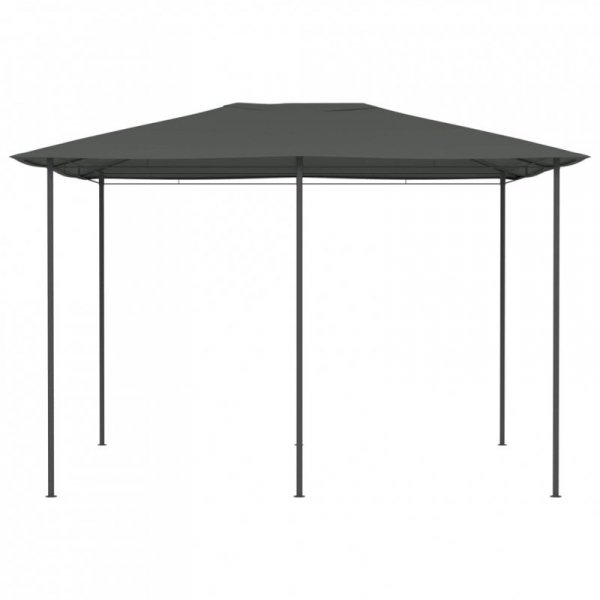 Altana, 3x4x2,6 m, antracytowa, 160 g/m²
