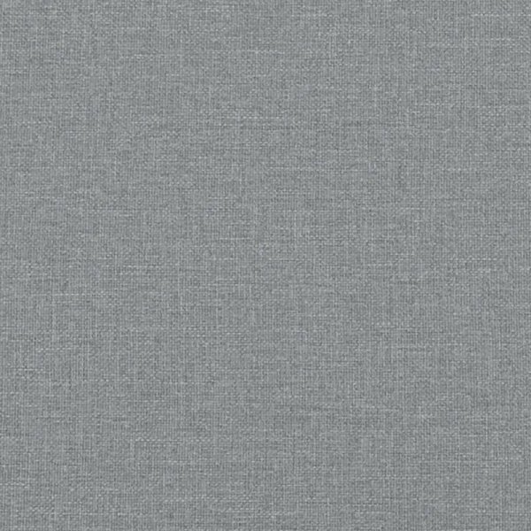 3-osobowa sofa z poduszkami, jasnoszara, 180 cm, tkanina