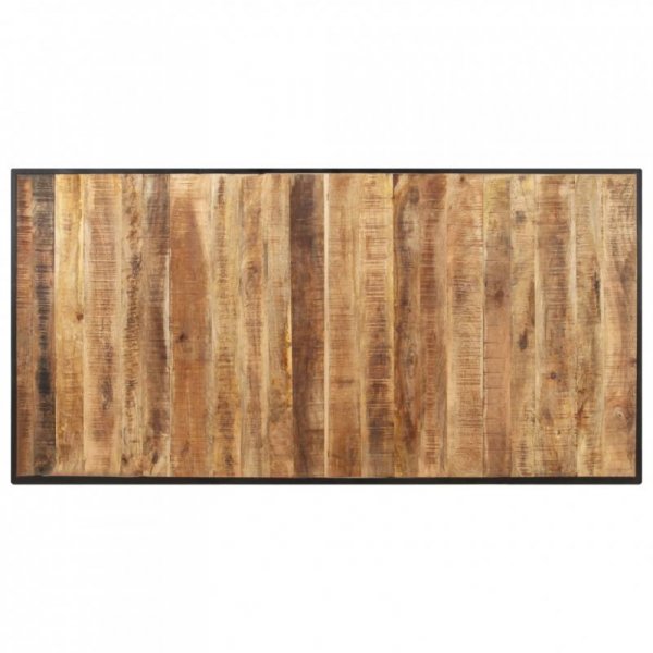 Stół jadalniany, 160 cm, surowe drewno mango