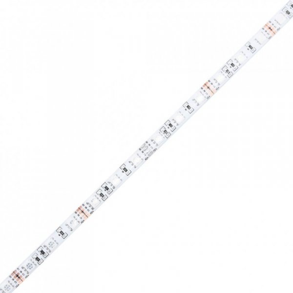 Stolik kawowy z LED Infinity, czarny, 116x69x40 cm