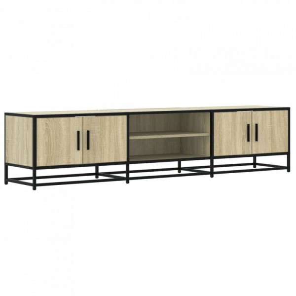 Szafka pod TV, dąb sonoma, 180x35x41cm, materiał drewnopochodny