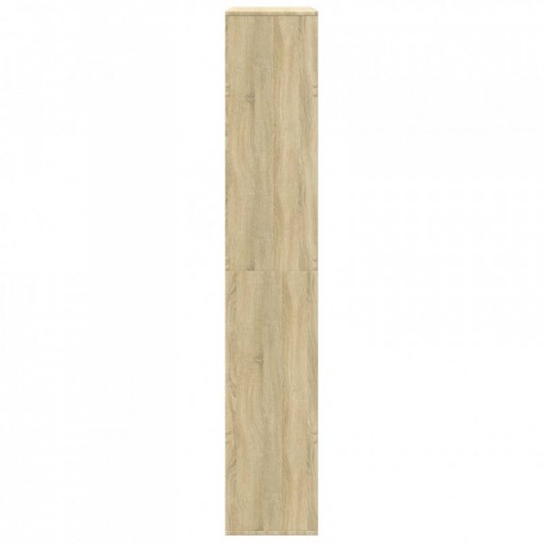 Regał, dąb sonoma, 100x33x187,5 cm, materiał drewnopochodny