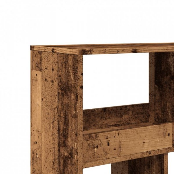 Regał, stare drewno, 100x33x187,5 cm, materiał drewnopochodny