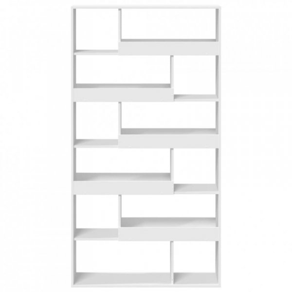 Regał/przegroda, biały, 100x33x187,5cm, materiał drewnopochodny