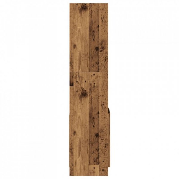 Kredens, stare drewno, 92x33x140 cm, materiał drewnopochodny