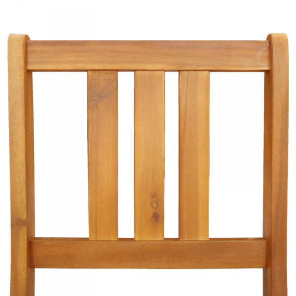 składane krzesła ogrodowe 6 szt 36x46x86 cm z litego drewna akacjowego,  składane krzesła ogrodowe 2 szt 36x46x85 cm z litego drewna akacjowego